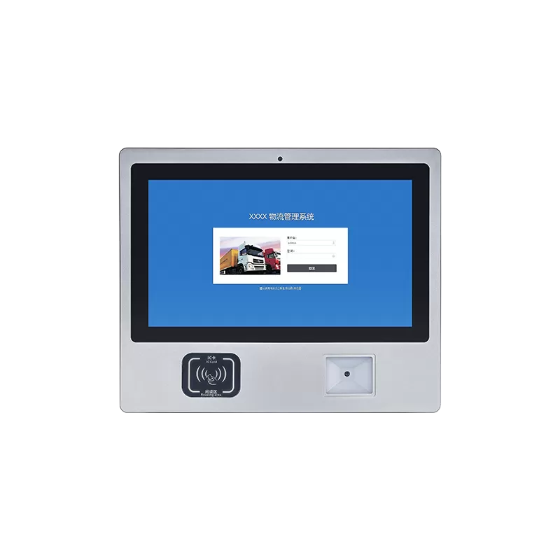 15 Inches Embedded Mount Industrial touch Windows panel PC with customized modules ZPC150-L122