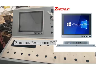 ZHICHUN Front Power Switch Embedded Industrial PC