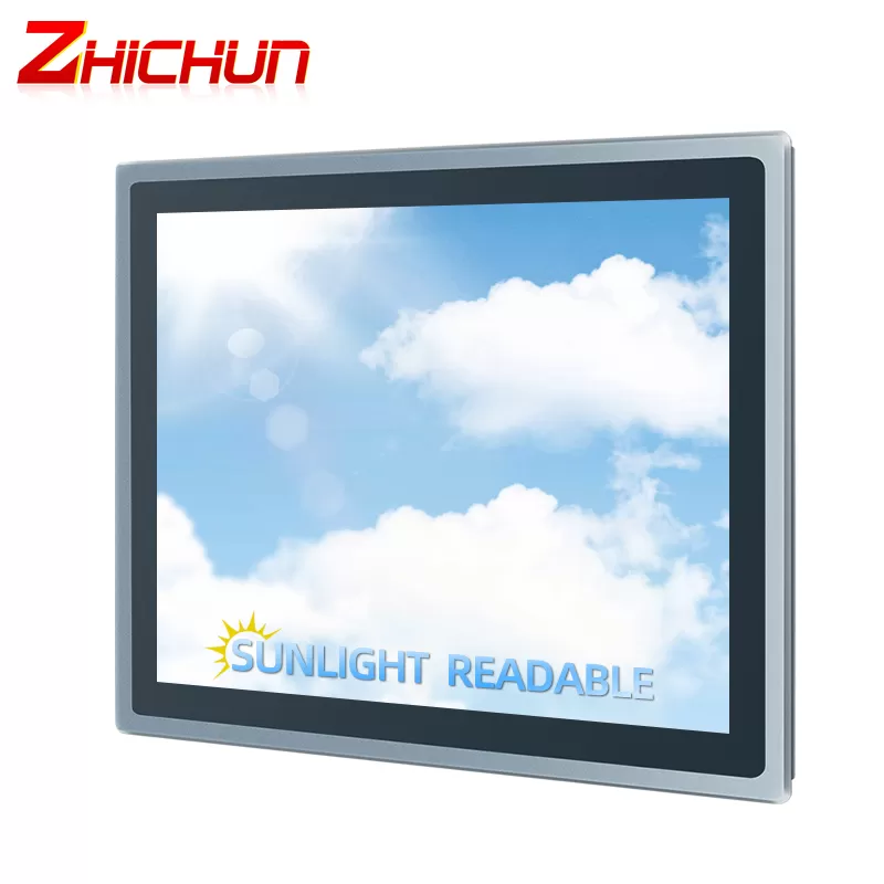 sunlight readable touch monitor