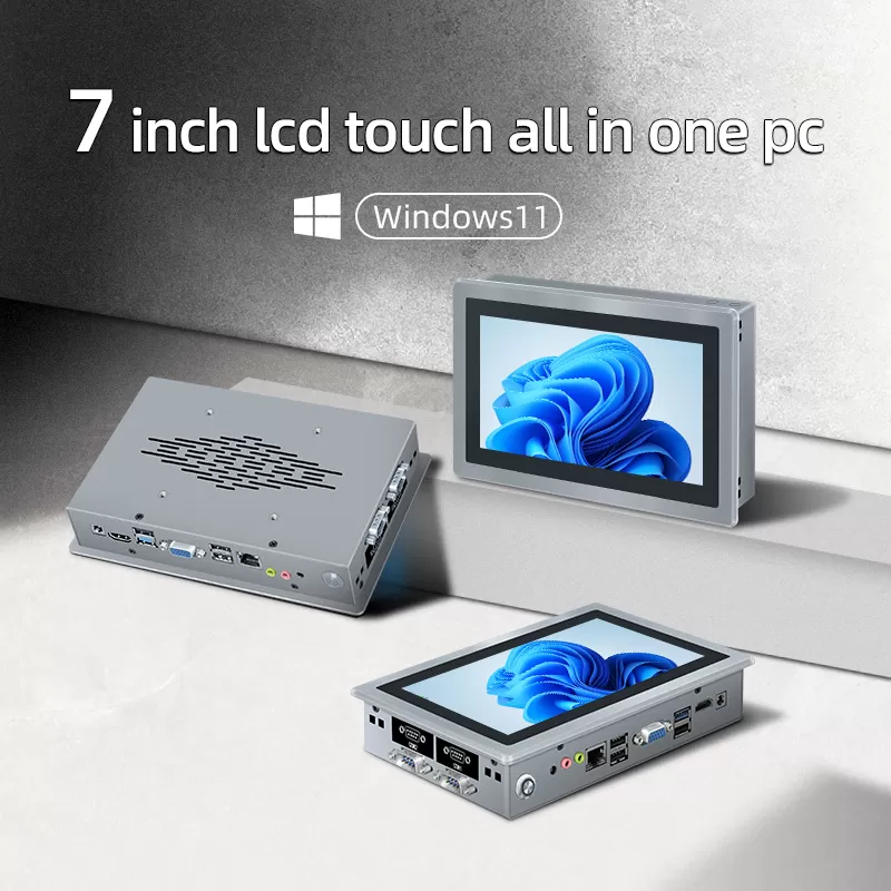 Zhichun 7 inch windows 11 mini pc with display