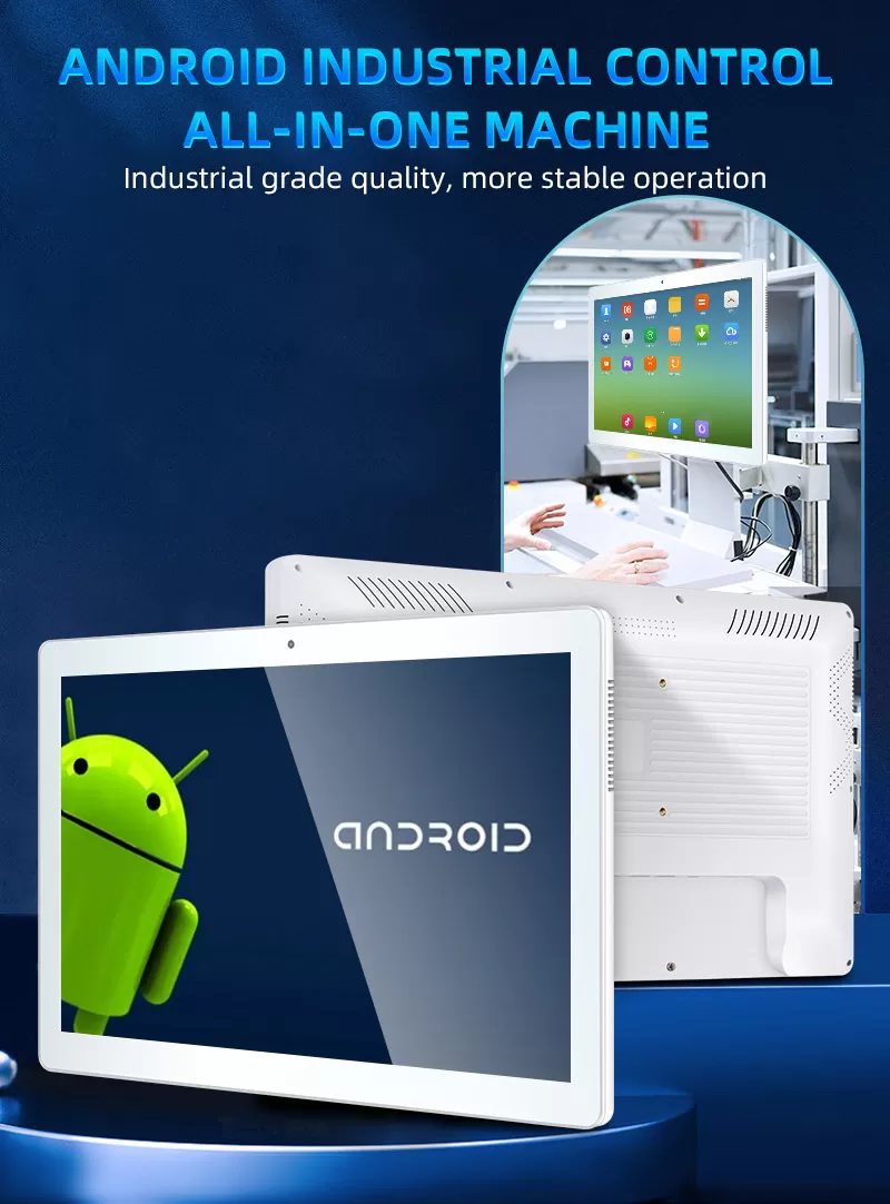 Touch Monitor With Nfc Camera For Mes In Digital Factory