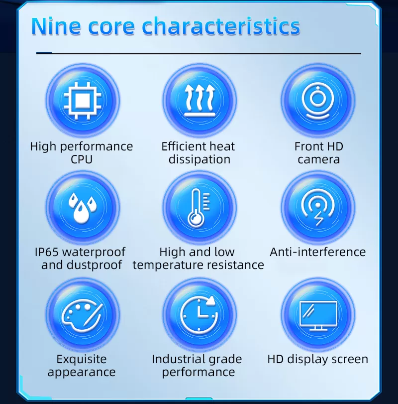 Touch Monitor With Nfc Camera For Mes In Digital Factory