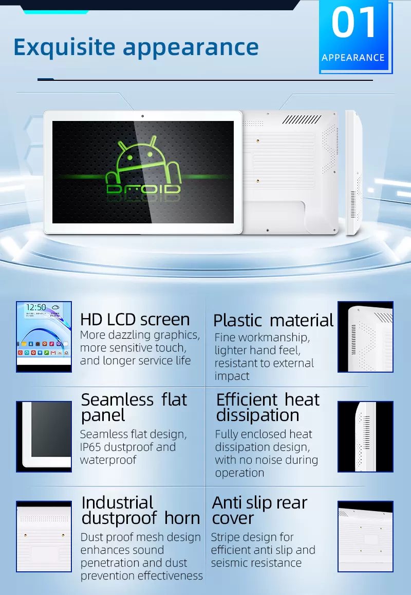 Touch Monitor With Nfc Camera For Mes In Digital Factory