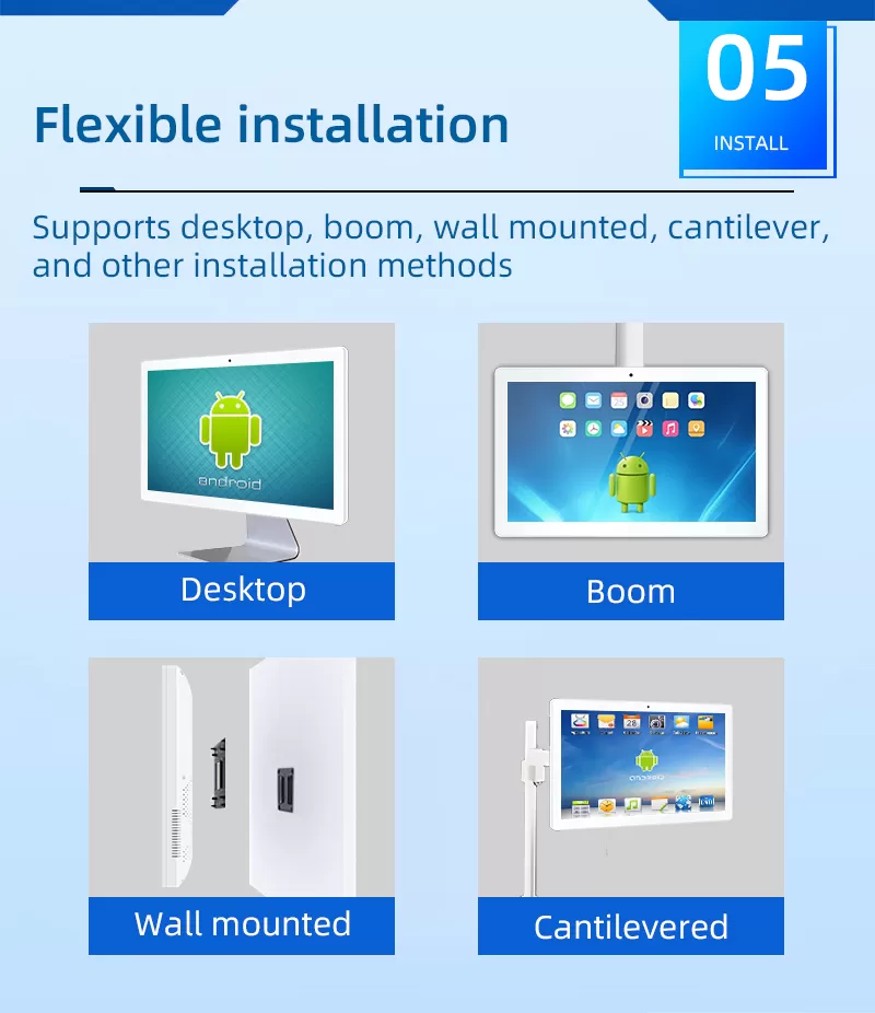 Touch Monitor With Nfc Camera For Mes In Digital Factory