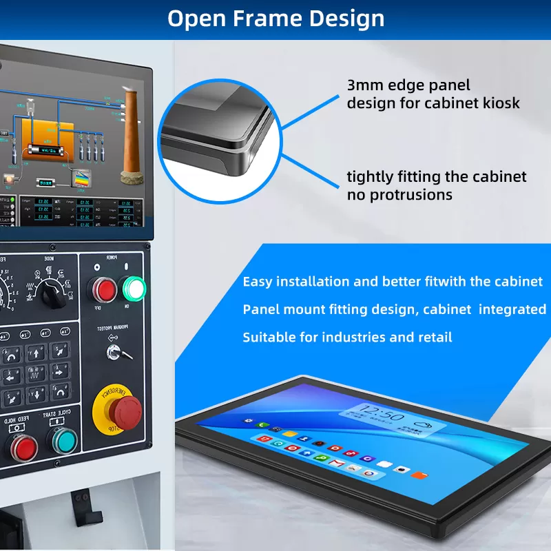 open frame touch monitor