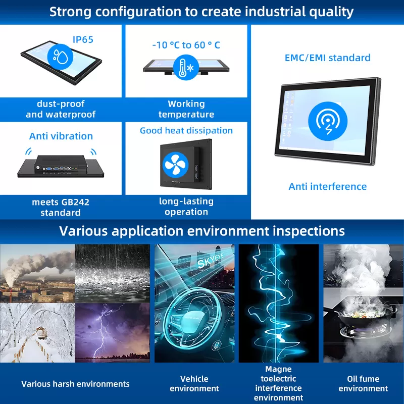 features of touch monitor