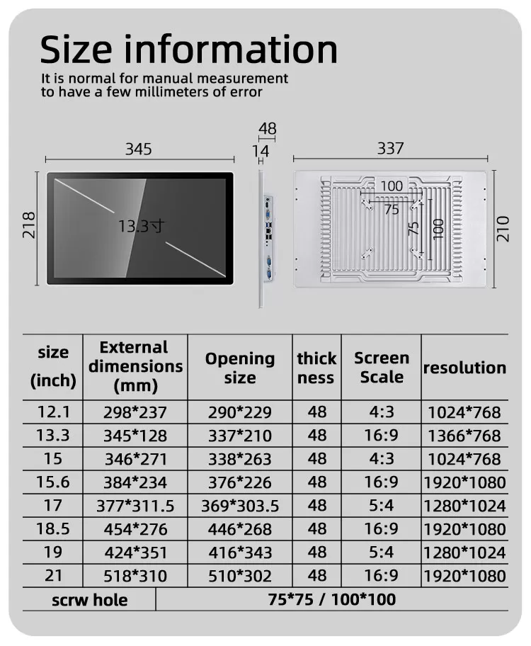 15.6 Inch Industrial All-in-one PC for Production Line MES Terminal ZPC156-G132