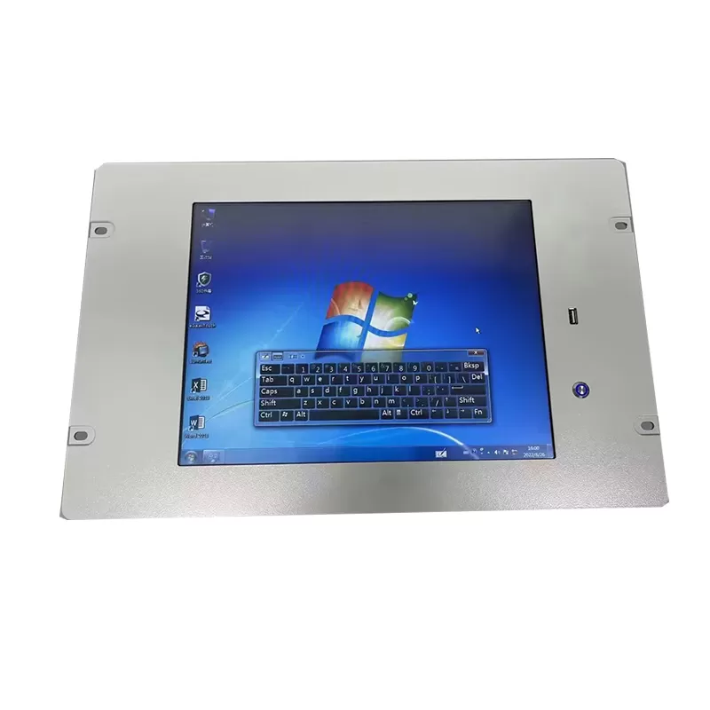 Grey Stainless Steel Open Frame Panel PC